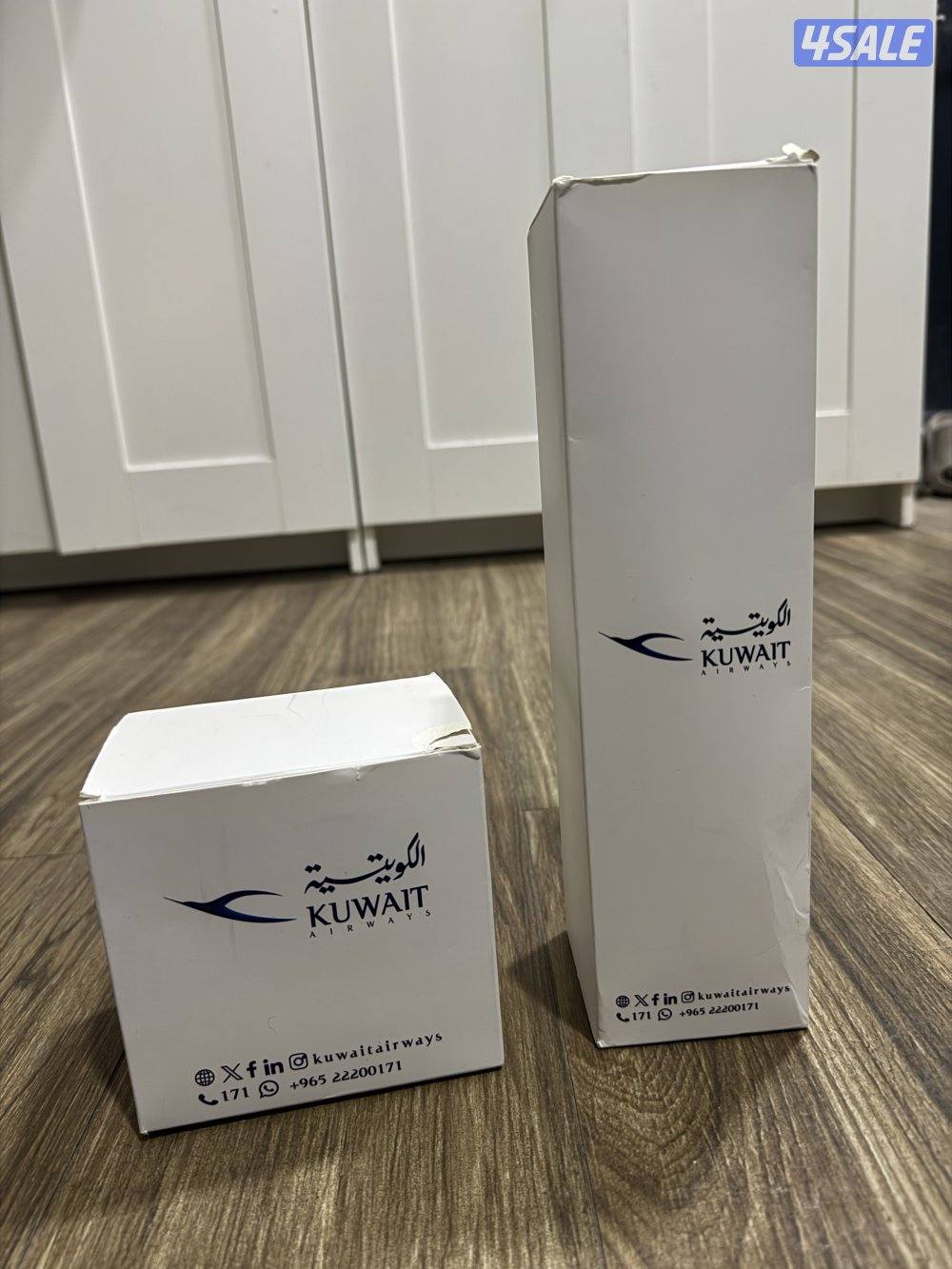 Kuwait Airways Official merchandise Set - Mug & water bottle (new)1