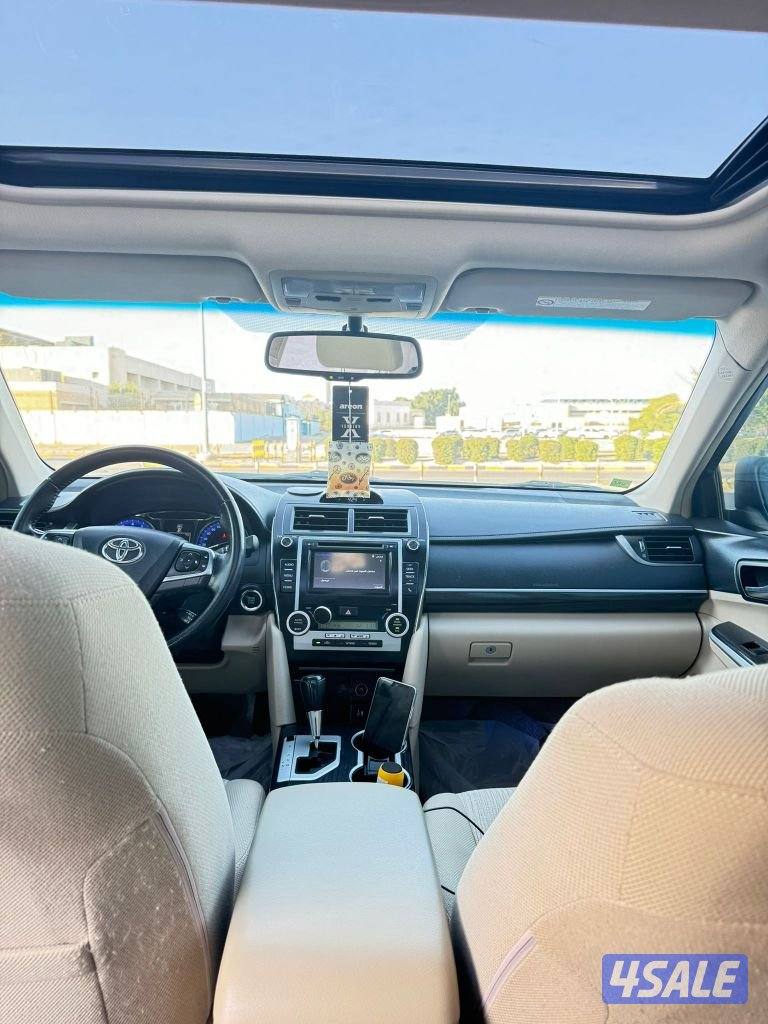 كامري 2017 الفل فتحه شرط الفحص بالكامل عدا قطعتين5