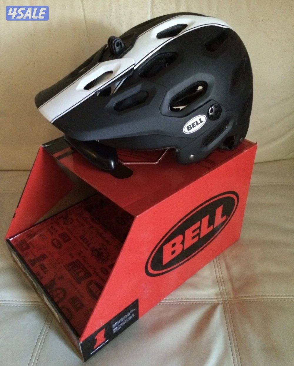 New Helmet bell super 2 mountain bike with GoPro mount, Size LARGE0