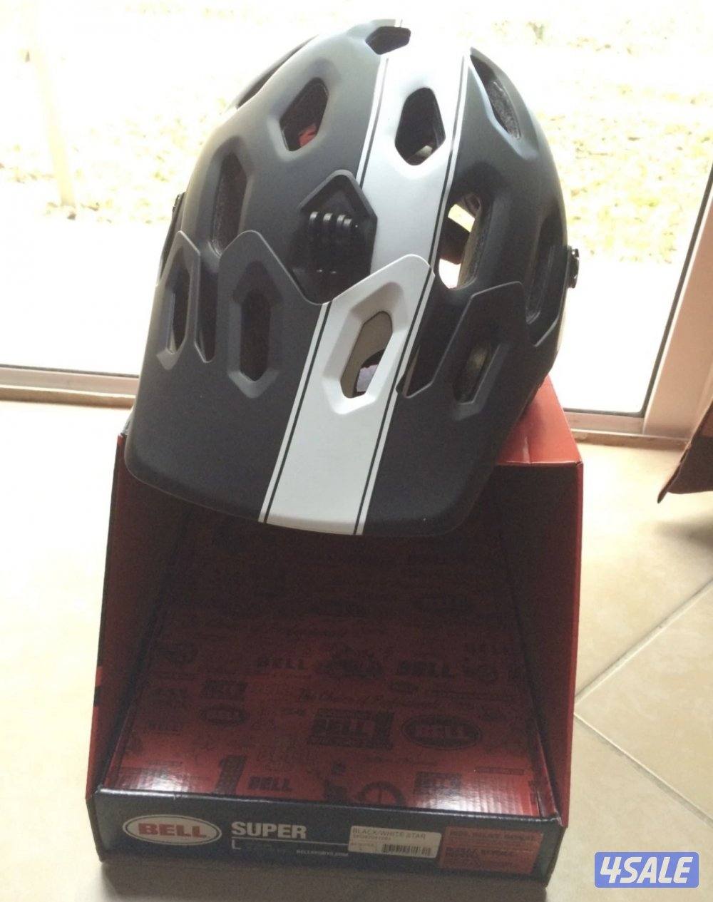 New Helmet bell super 2 mountain bike with GoPro mount, Size LARGE1
