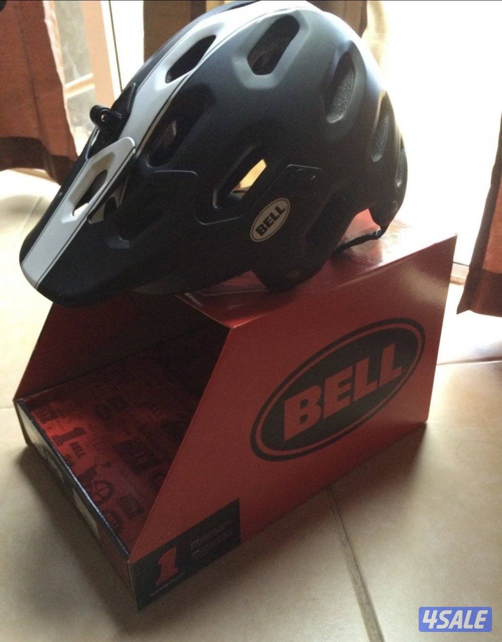 New Helmet bell super 2 mountain bike with GoPro mount, Size LARGE3