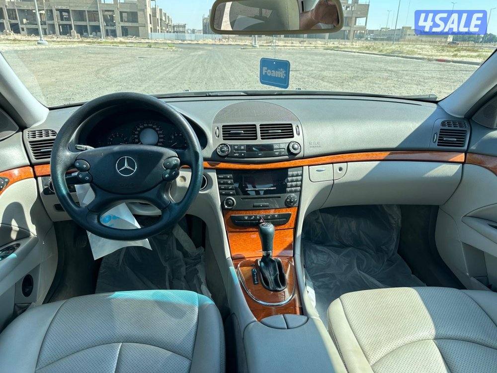 مرسيدس E 200 موديل ٢٠٠٧ صبغ وكالة ماشي ١٢٥ الف5