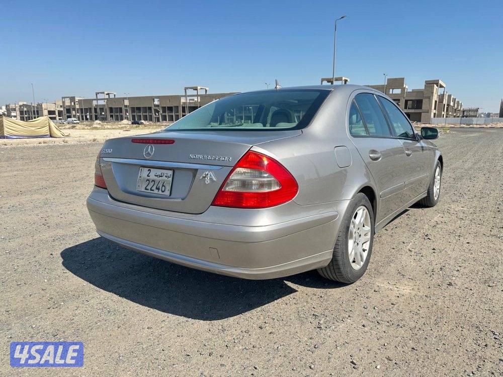 مرسيدس E 200 موديل ٢٠٠٧ صبغ وكالة ماشي ١٢٥ الف7