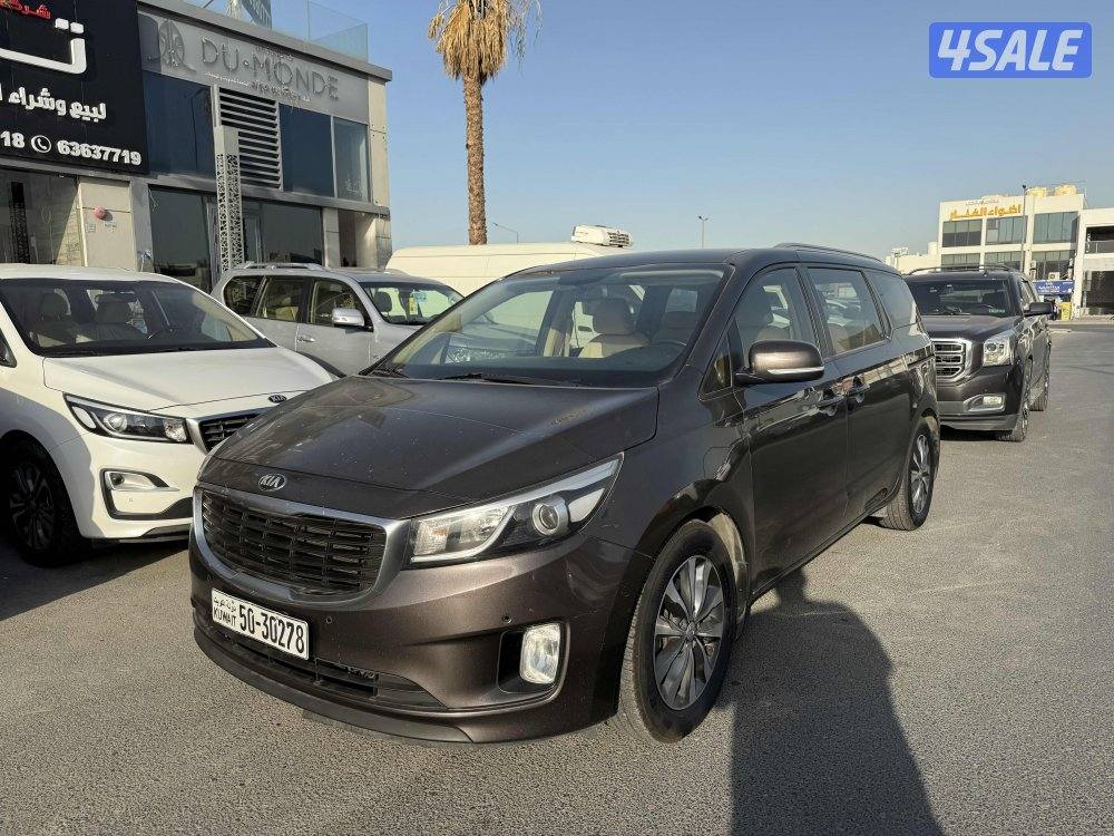 كيا كرنفال 2018 صبغ الوكالة عليها حماية1