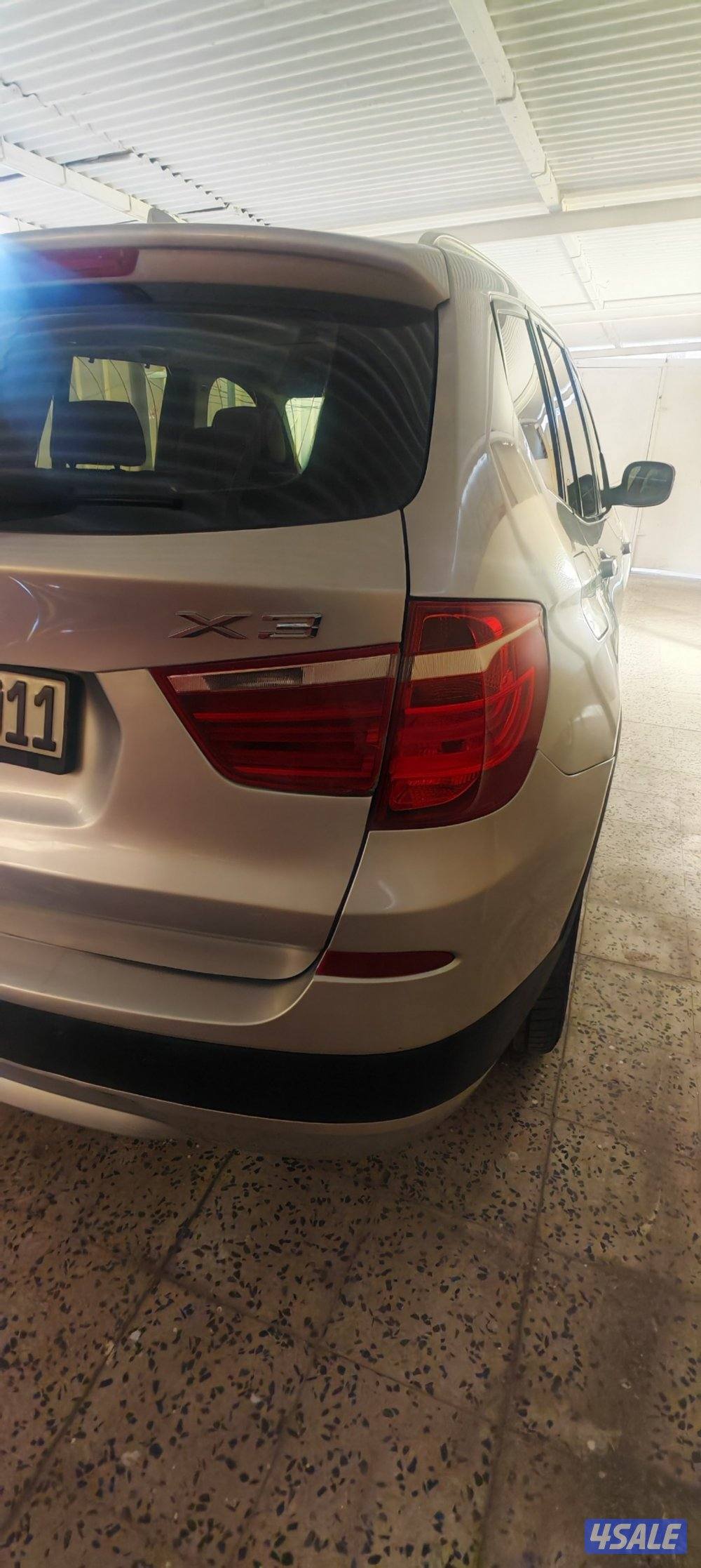 للبيع x3 بي ام دبليو - 4سلندر تيربو ماشي 124000 موديل 20145