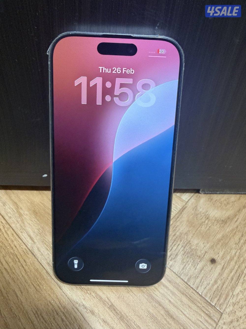 Iphone 16 pro 512 gb in neat and clean condition with 91 bettery healt2