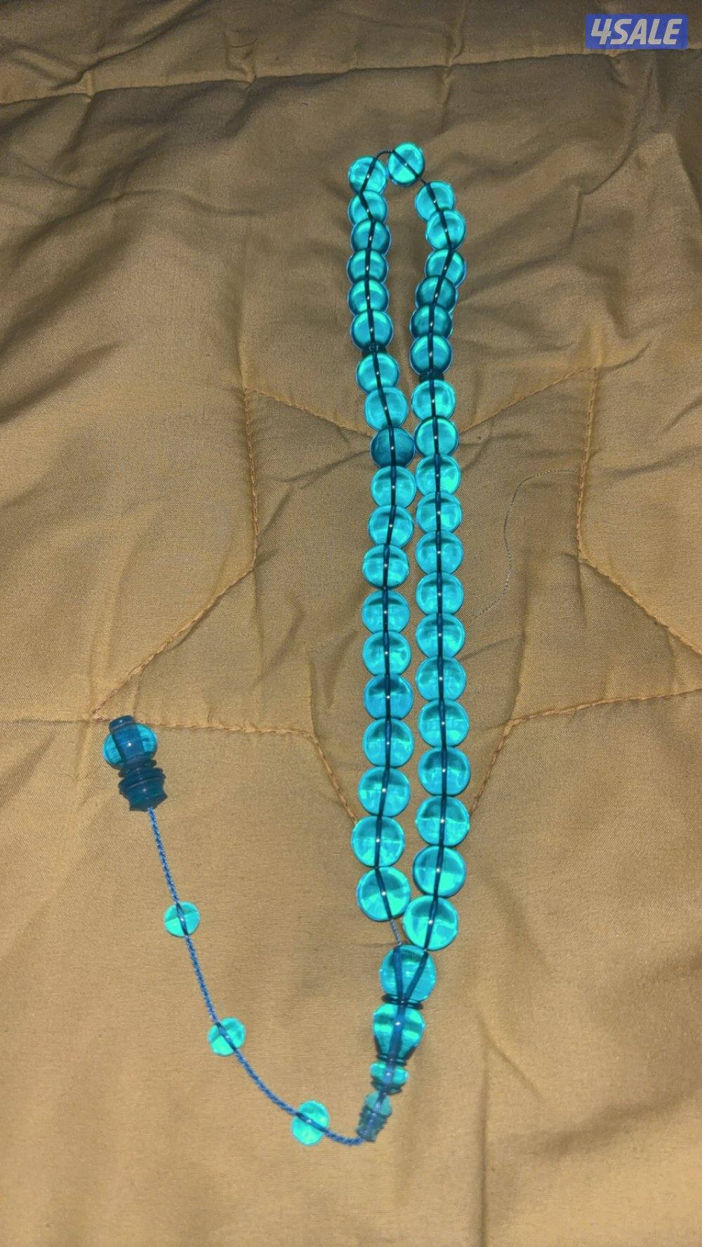 بكالايت اكوامارين33 خرزه 13 ميلي جميل شفايف السعر قابل للتفاوض2