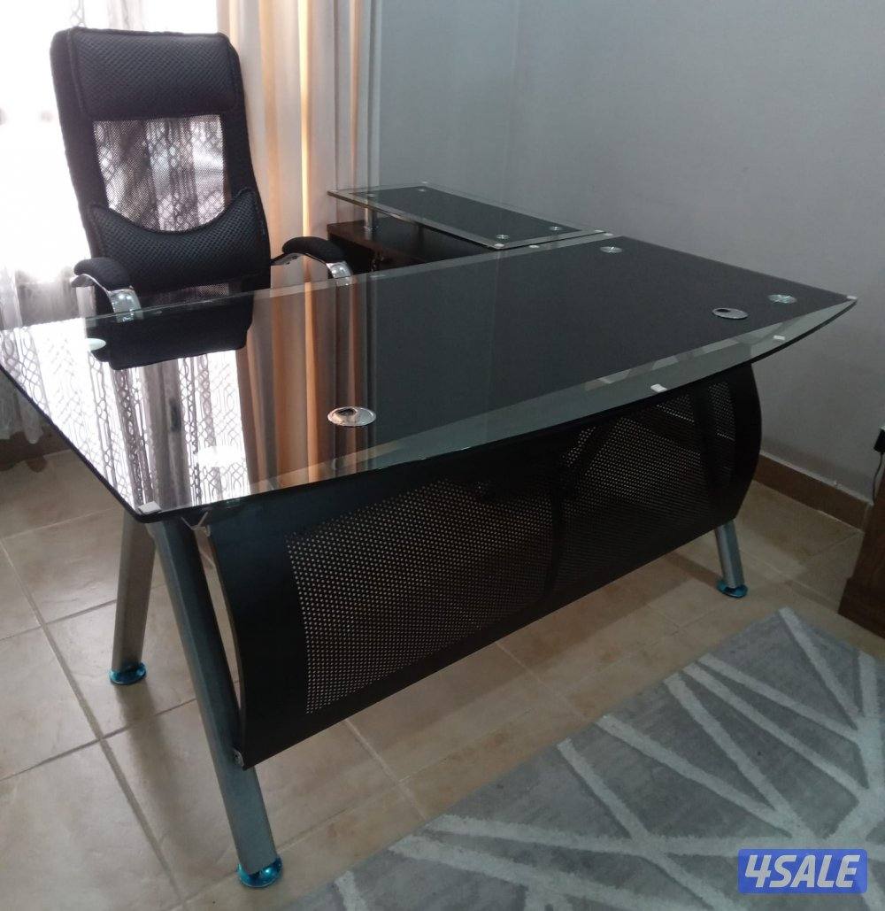 اثاث مكتبي شامل جديد مكاتب دراسية مكاتب خشب وزجاج كراسي12