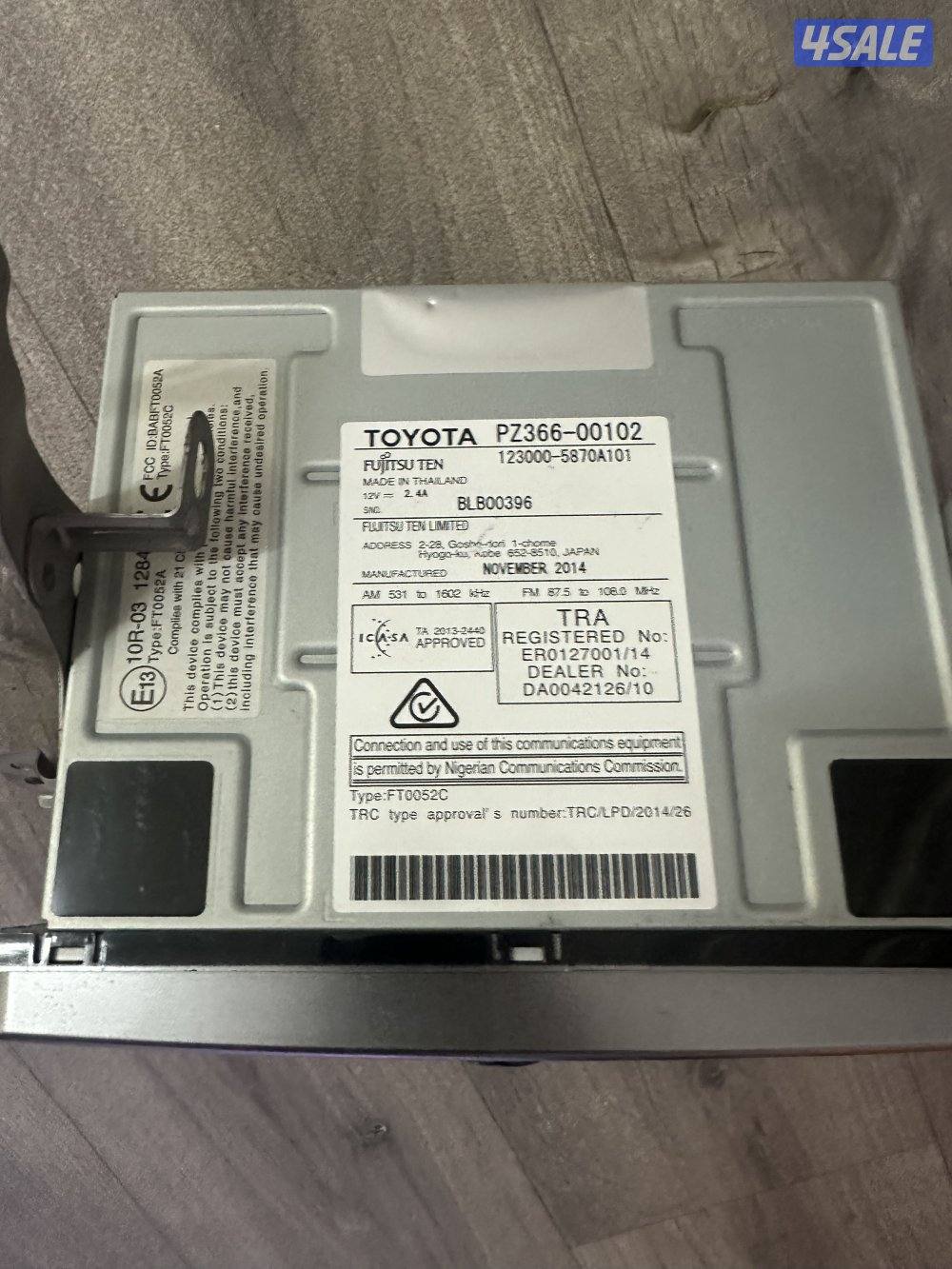 مسجل لاند كروزر اصلي وكالة1