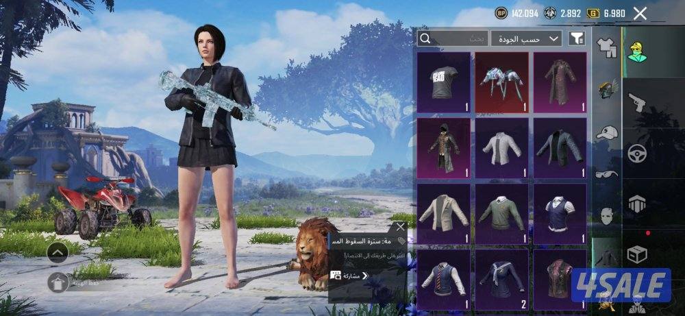 حساب ببجي للبيع1