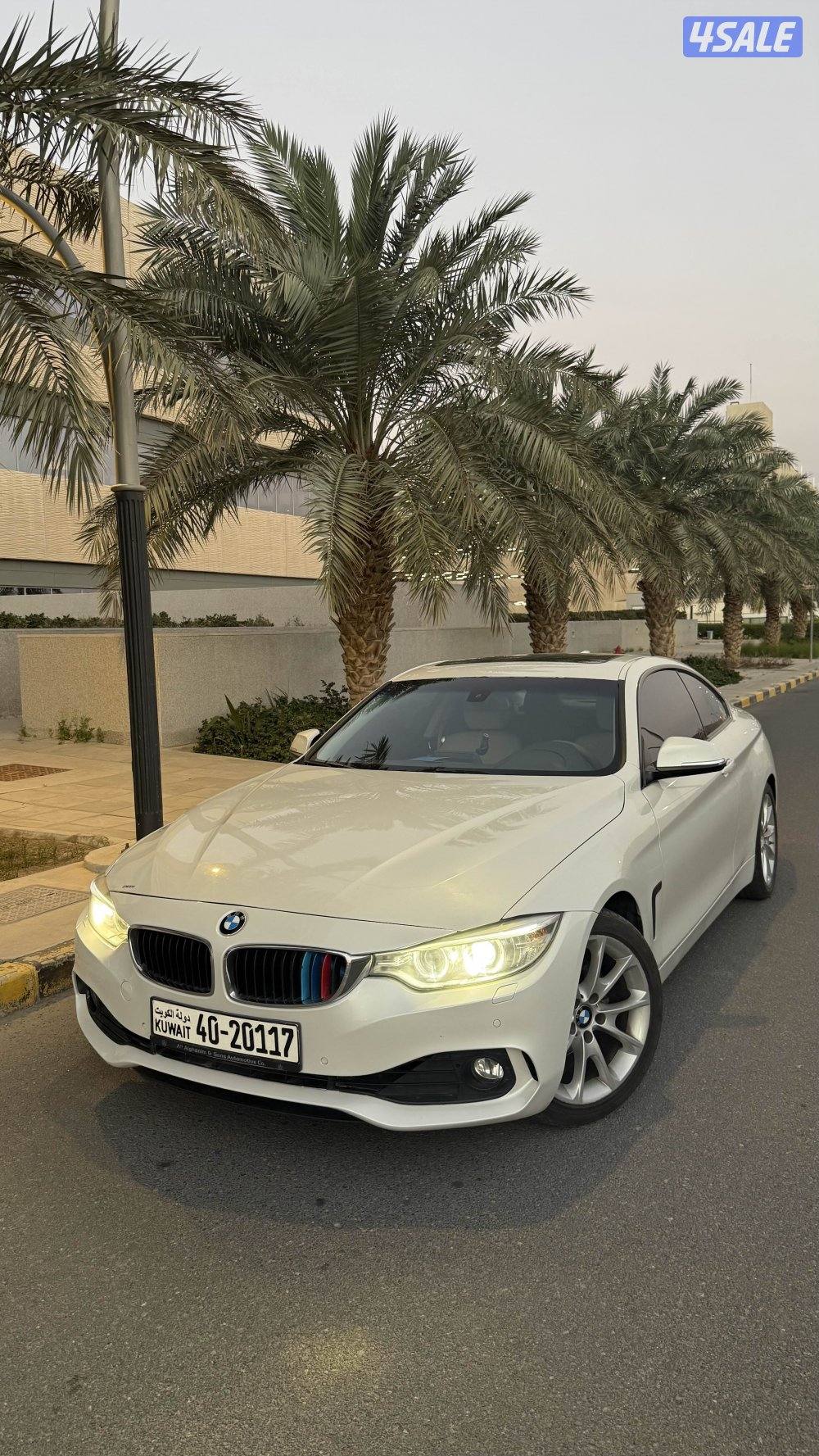 بي ام 420i شرط الفحص بالكامل صبغ الوكالة - توين تيربو2