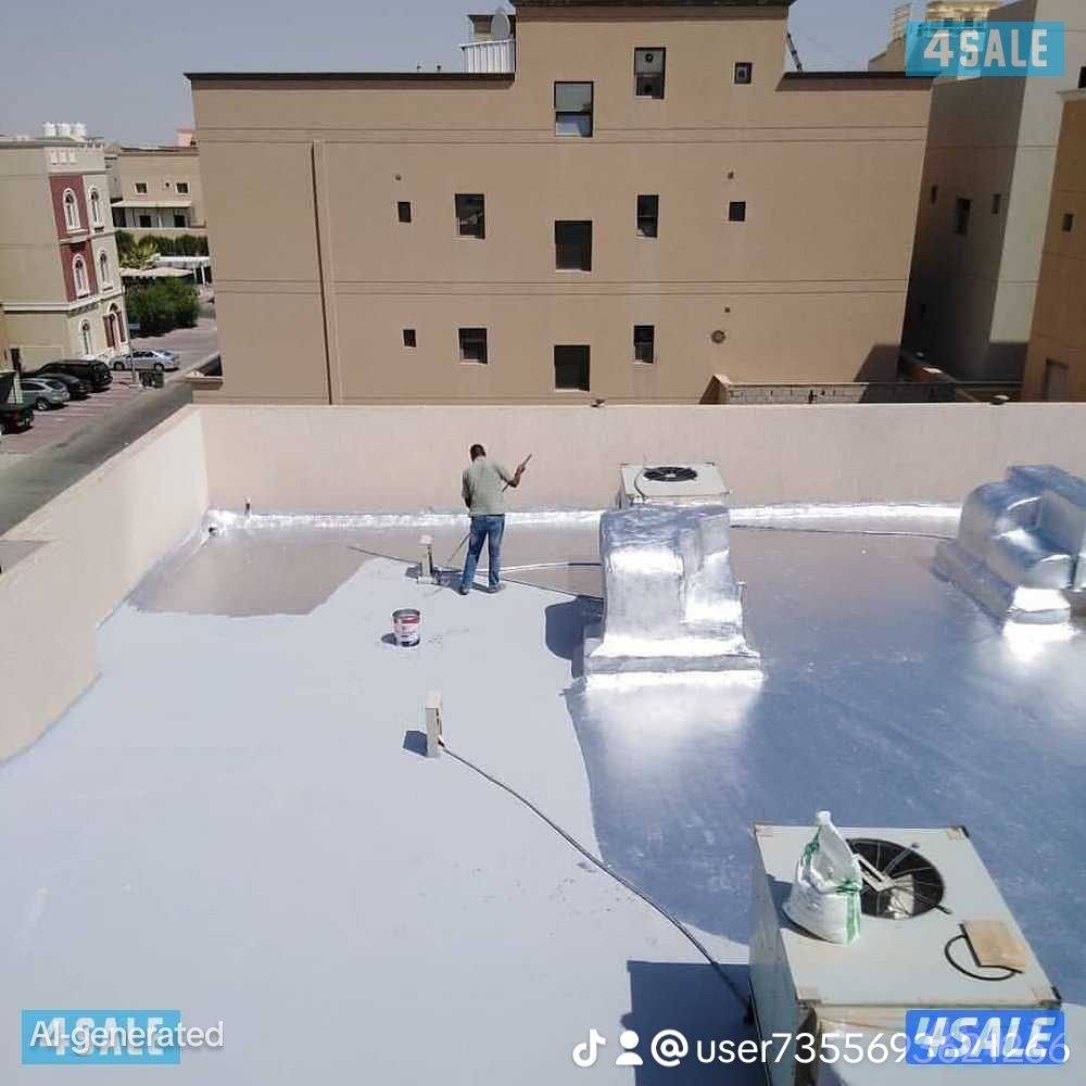 عازل اسطح حمامات لمنع تسريب المياه جميع مناطق الكويت5