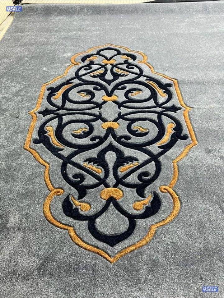 سجاد قص ساده ومشجر هو مساند ظهر جاهز وتفصل وارضيات باركيه بلاستيك باسع4