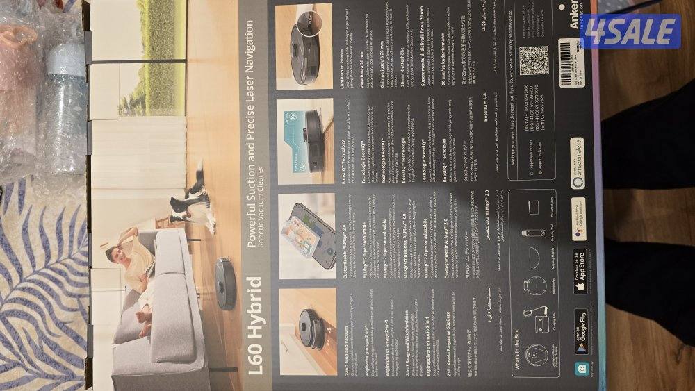 Eufy robot vacuum cleaner L60 hybrid3