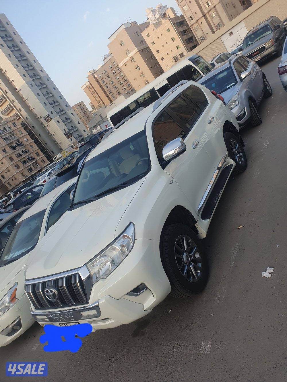 للبيع سياره برادو لون صدفي4