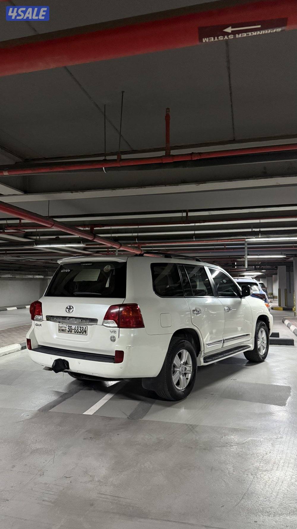 لاند كروزر GXR 2015 شرط الفحص عداد 1601