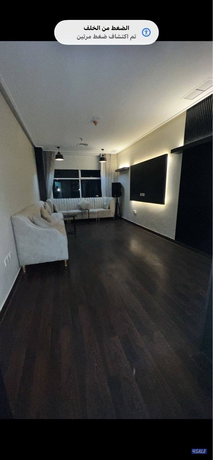 شقه للايجار 3غرفه+صاله+مطبخ منهم 2ماستر 4حمام كرت مصعد+كرت سرداب1