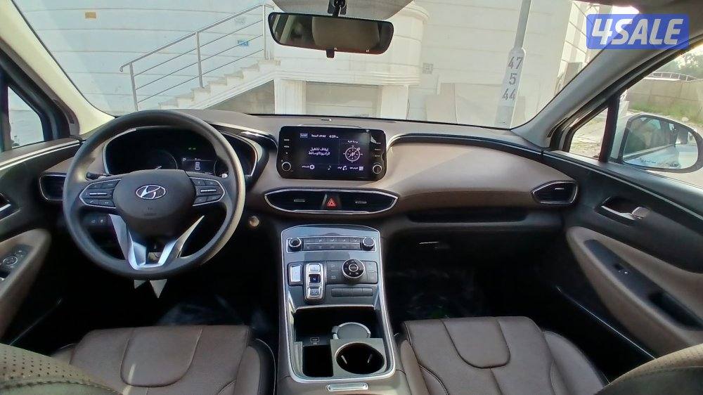 للبيع جيب هونداي سنتافيه موديل 2021 صبغ الوكاله ماشيه 17 الف كامل المو0