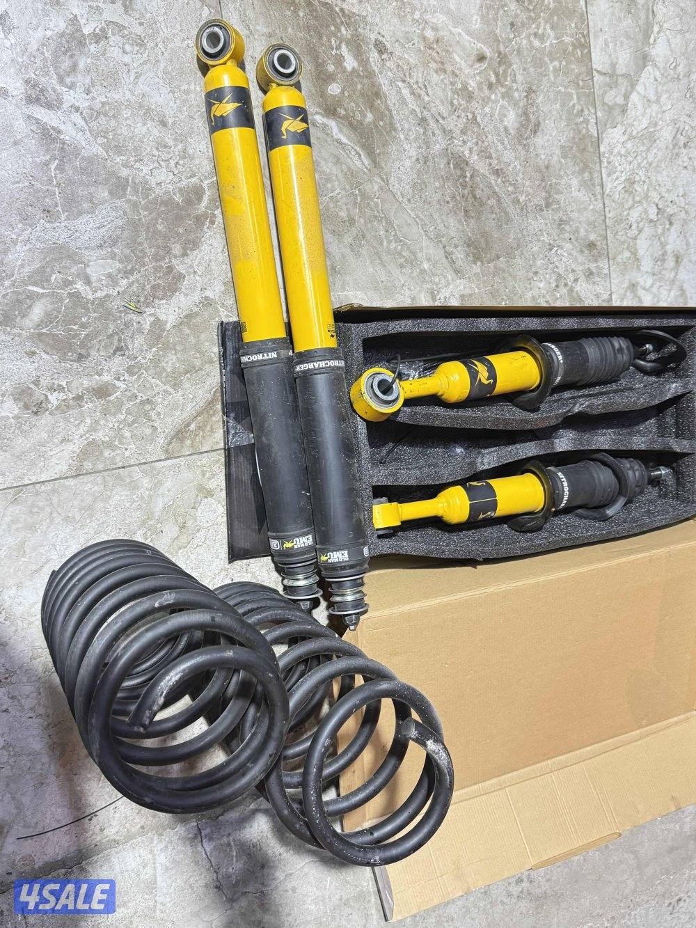 معاونات اولدمان نايتروجارج بلس شبه جديدة مع السبرنقات للبرادو الجديد1