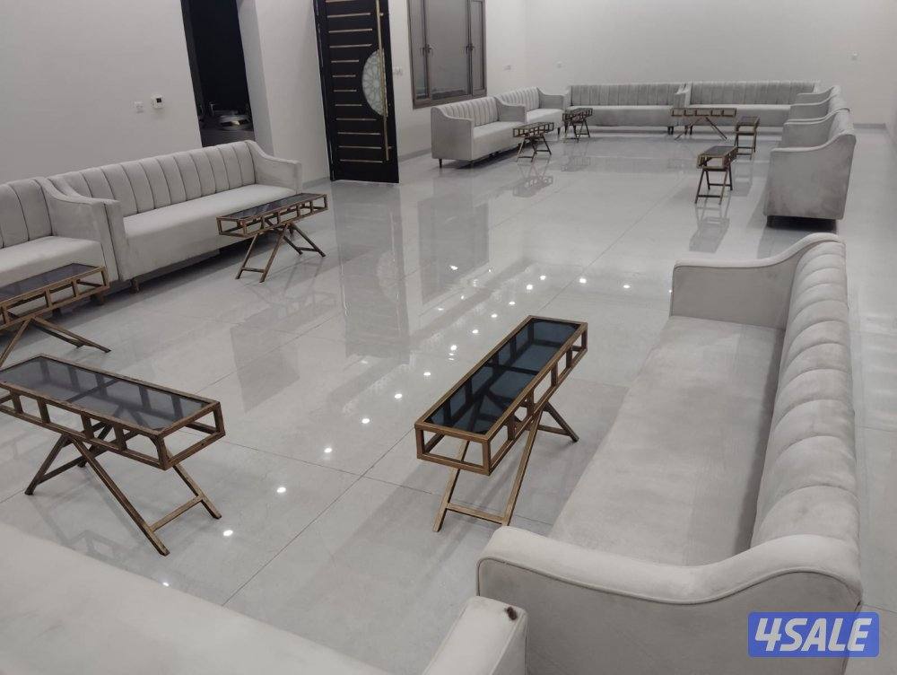 تاجير كراسي وطاولات مضبط حفله الكويت مع زينه15