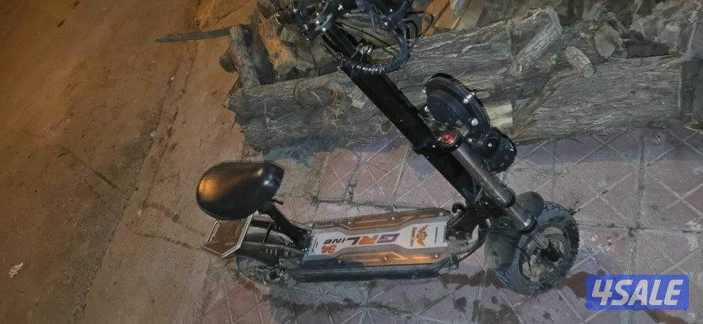 سكوتر نظيف + مفتاح + شحن3