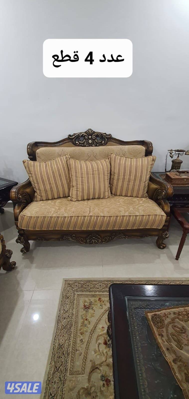 غرفة جلوس و سفرة0