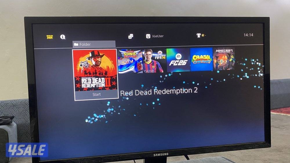 بلستيشن فور نظيفه ومو مصلحه ومهكره0