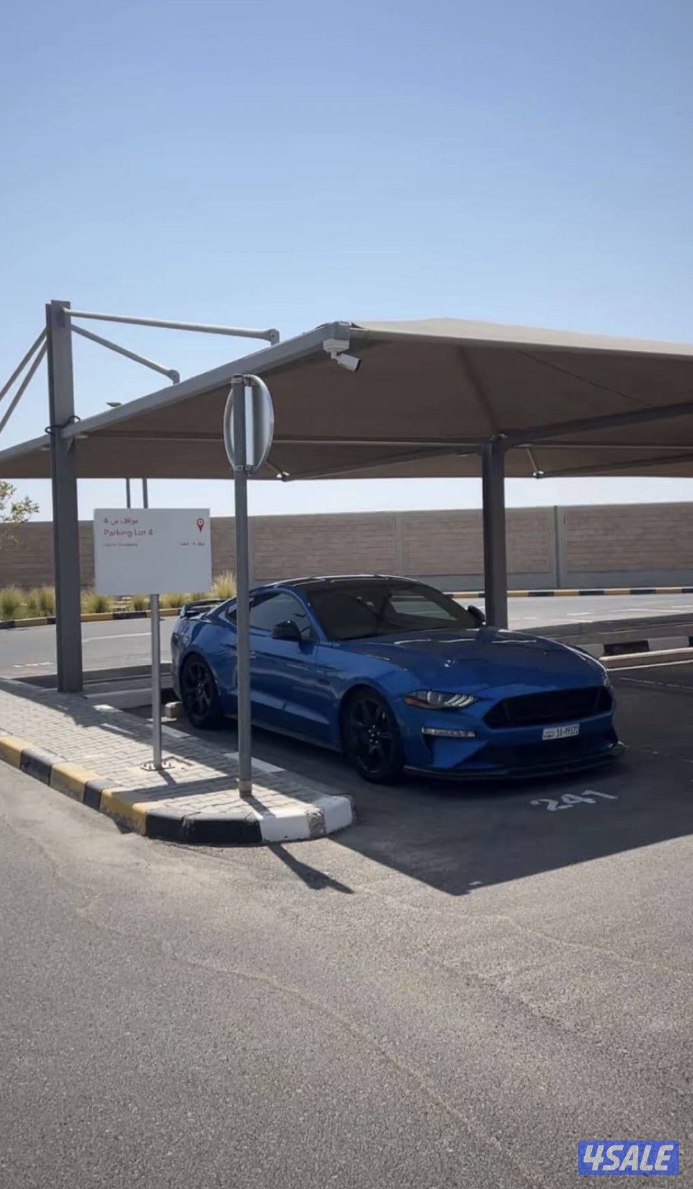 فورد موستنق 2020 ماشي 60 ألف فل من وكاله الغانم0