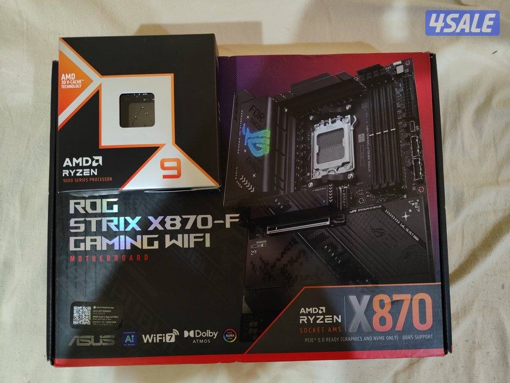 9950X3D + ASUS X870-F.0