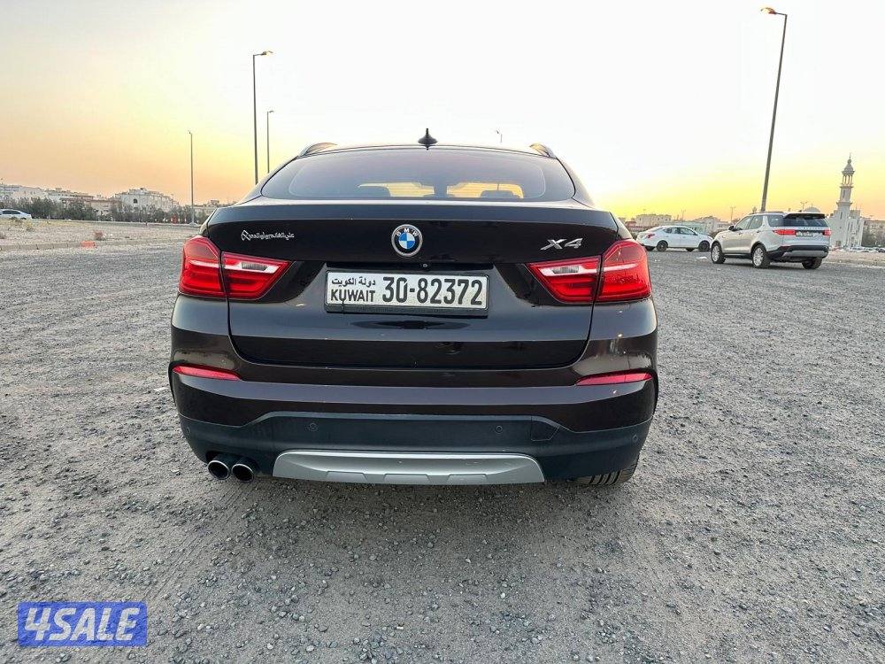 بي ام X4 موديل ٢٠١٦ صبغ وكالة و سيرفيس وكالة3