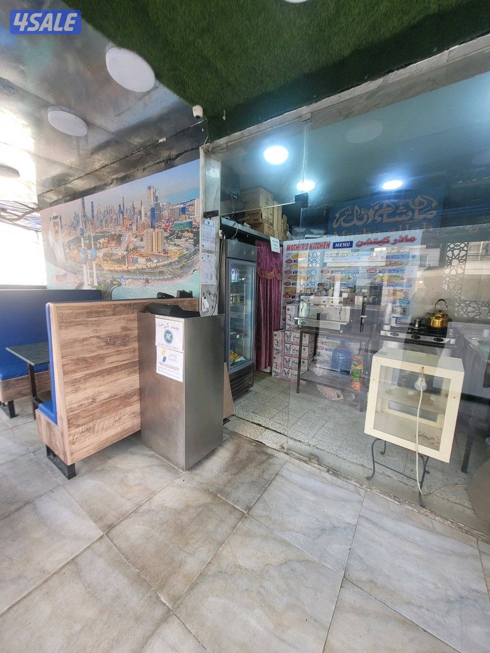 للبيع مطعم هندي في منطقة المهبوله عند شارع المطعم6