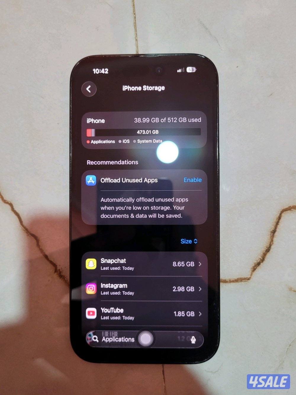 ايفون ١٤ بور ٥١٢ جيجا3