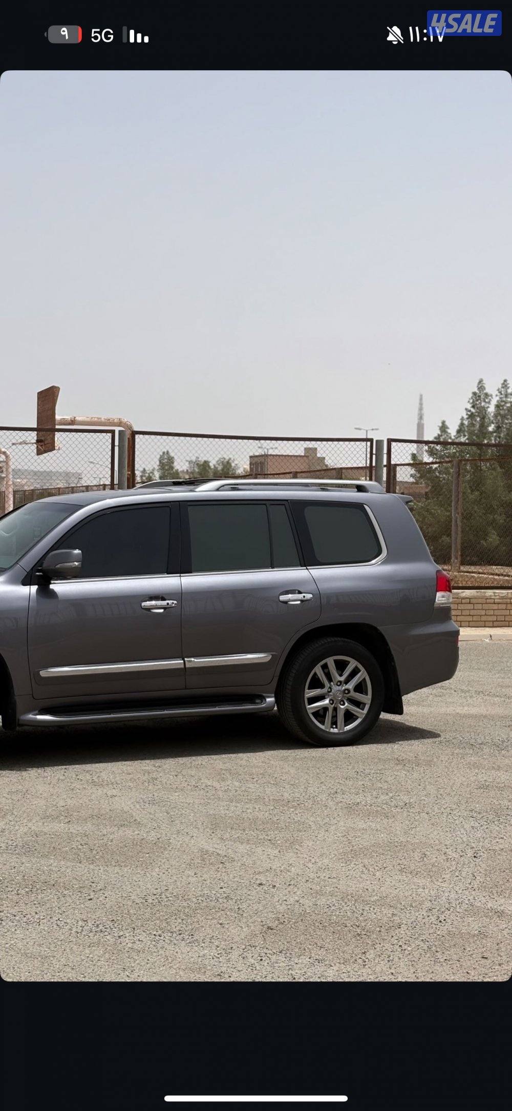 لكزس LX570 صبغ الوكاله .1