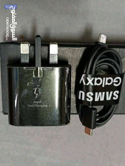 شاحن سامسونج 25وات فتنامي تايب سي سوبر جارج اصلي جديد بالغلاف1