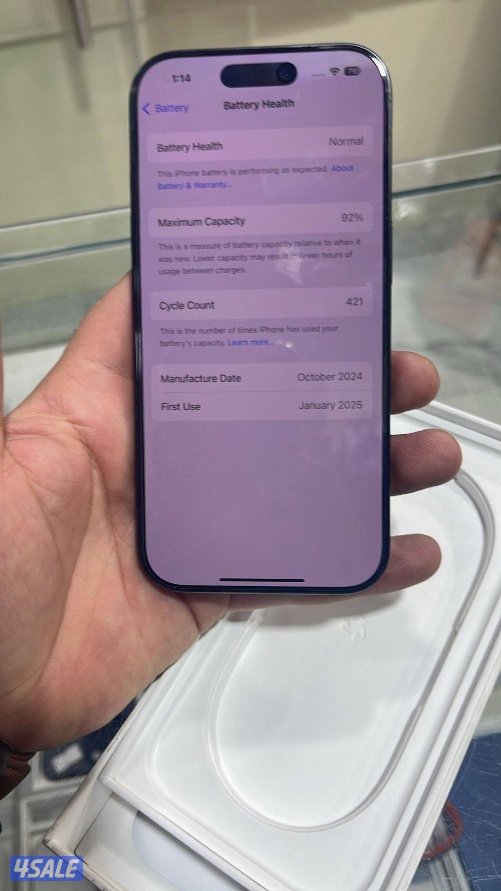 للبيع ايفون 16 برو2