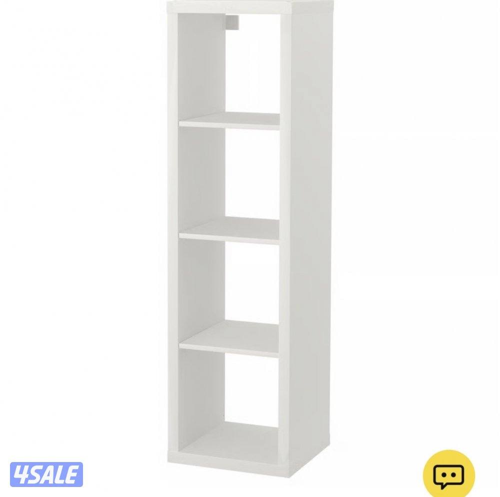 ٢ رف من ايكيا ابيض - حالة ممتازة1