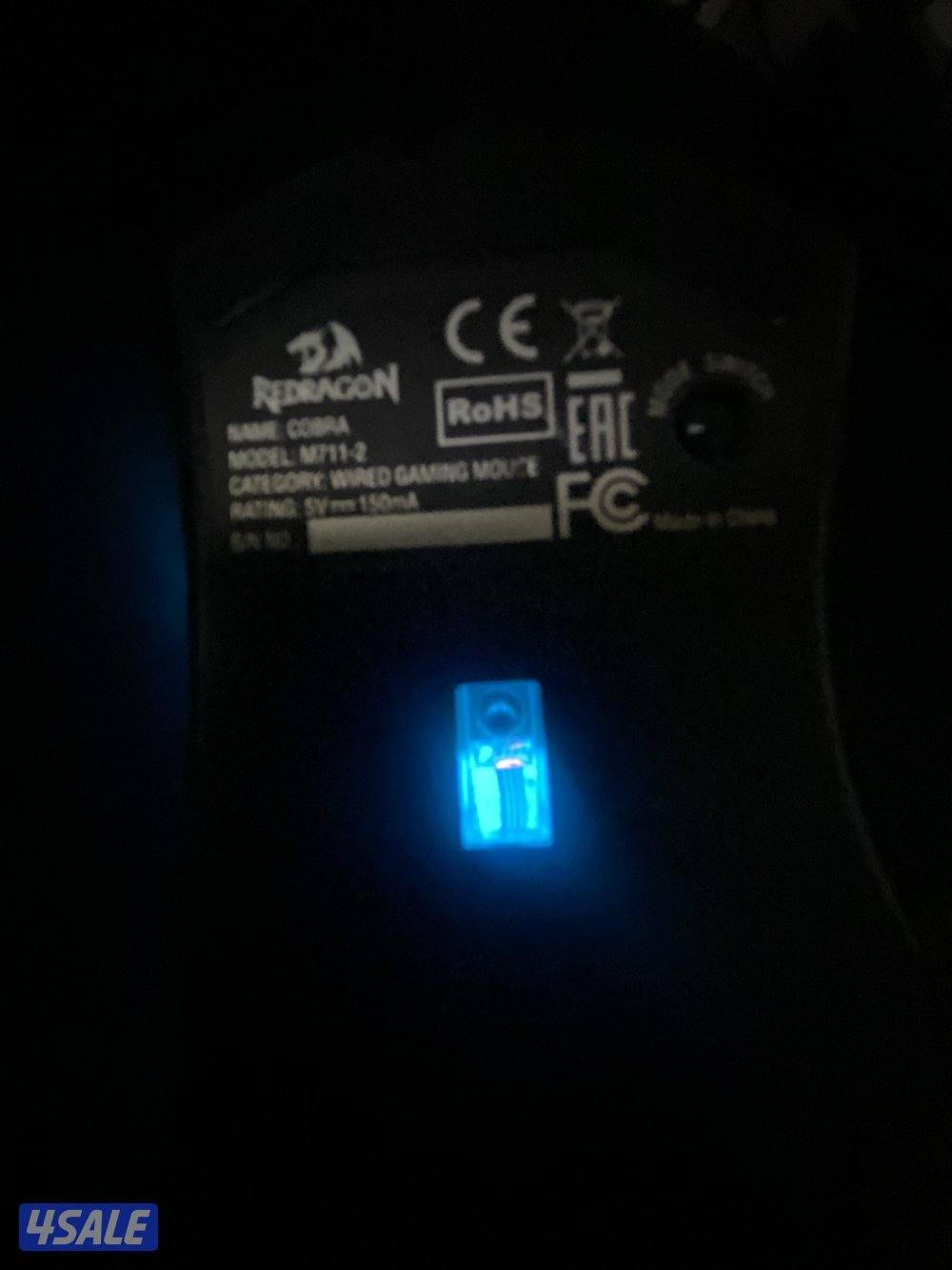 Redragon Gaming Mouse ماوس ريدراغون ((للبيع)) الصامل حياه الله12