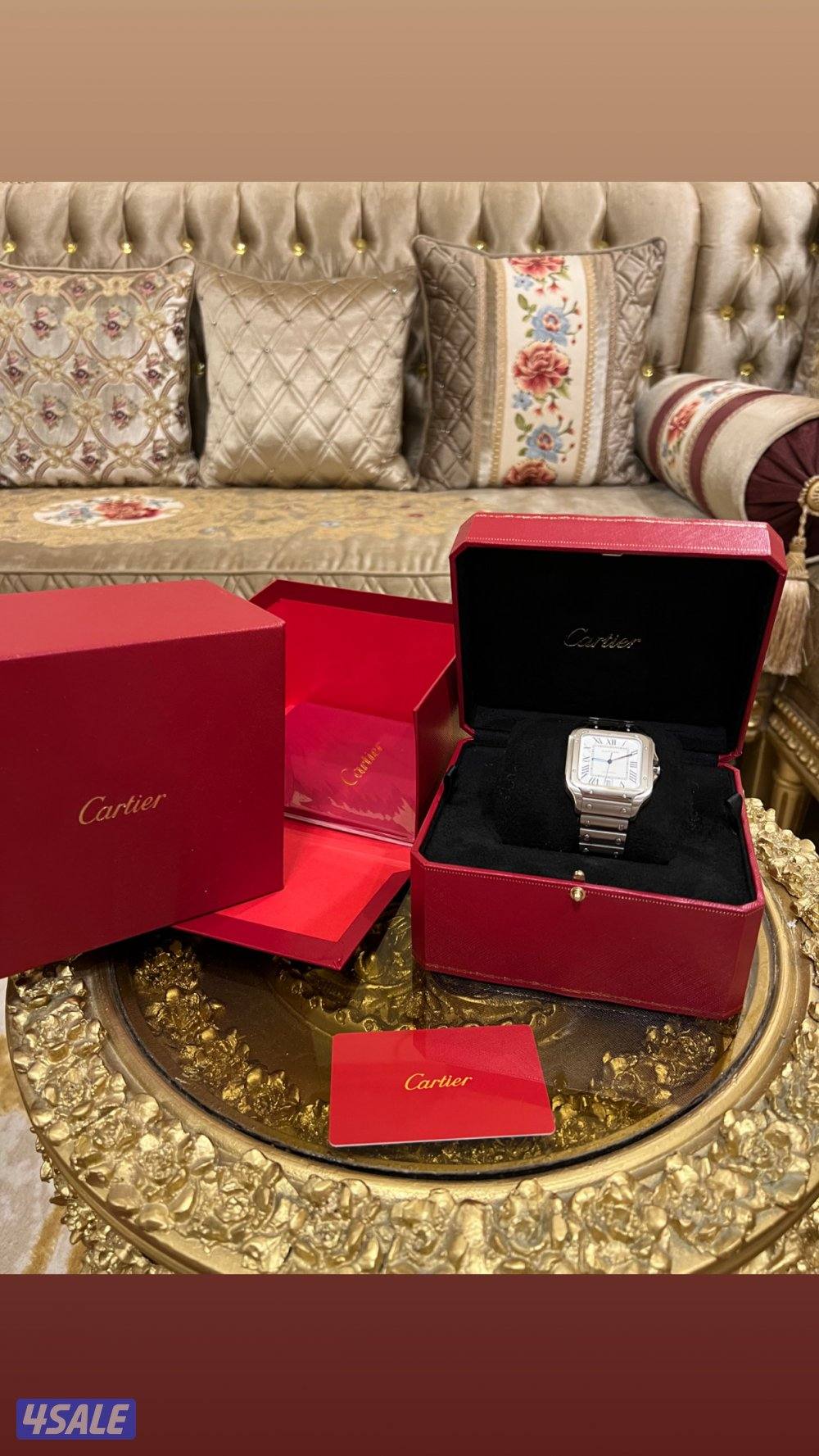 للبيع ساعه كارتير نفس الاصلية سويسرية جديدة غير مستخدمه بكامل المرفقا1