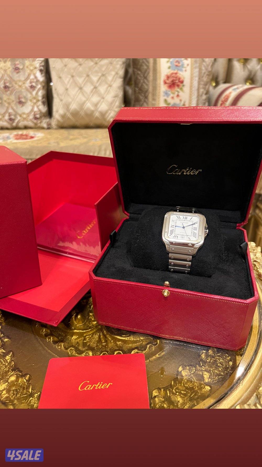 للبيع ساعه كارتير نفس الاصلية سويسرية جديدة غير مستخدمه بكامل المرفقا2