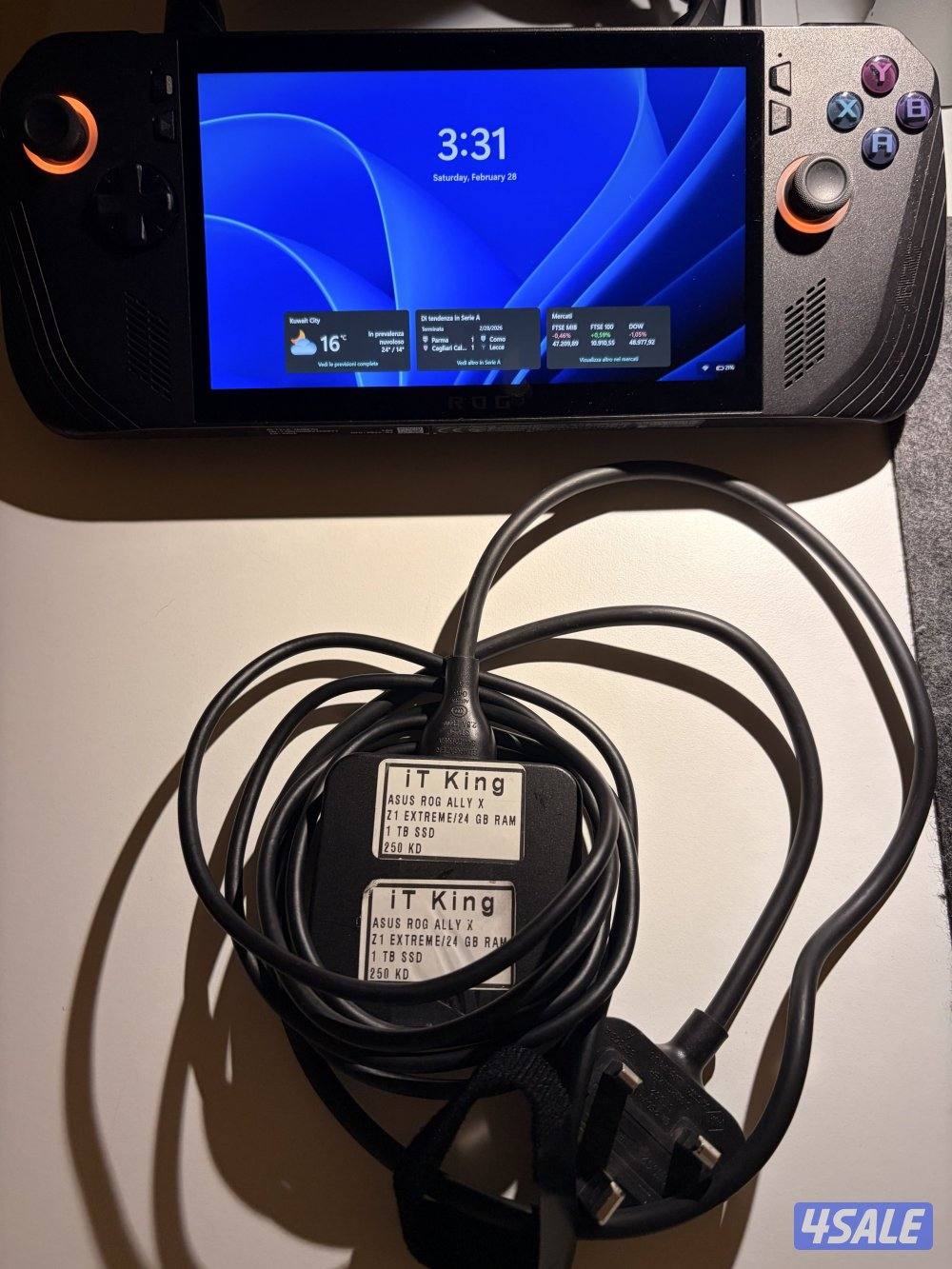 For sale Asus Rog Ally X - للبيع اسوس روق الي اكس0