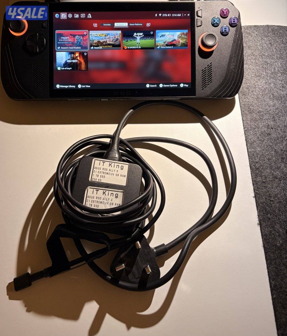 For sale Asus Rog Ally X - للبيع اسوس روق الي اكس1