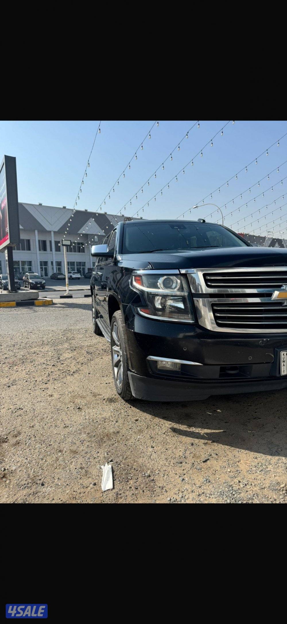 للبيع تاهو 2015 LTZ برايموم اللون اسود الغانم كامل الموصفات5