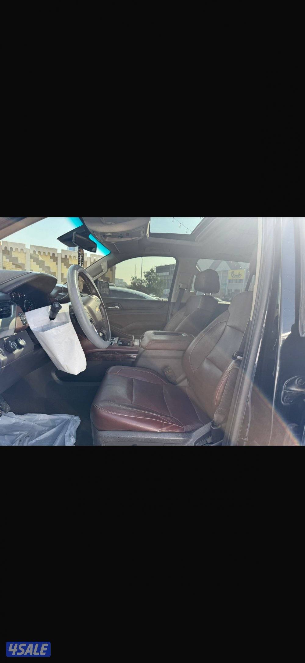 للبيع تاهو 2015 LTZ برايموم اللون اسود الغانم كامل الموصفات6