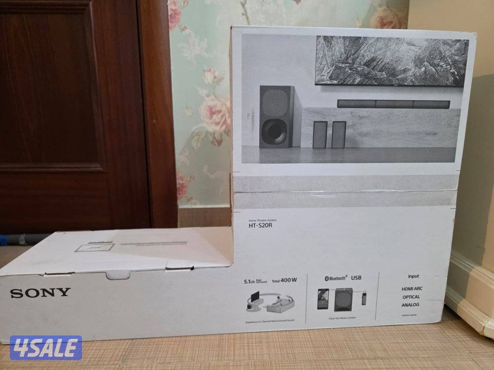 سماعة سوني منزلية للبيع بمواصفات رائعه sony HT-S20R جديده لم تستعمل2