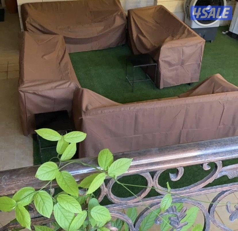 غطاء جلسات خارجية حماية من المطر والغبار والشمس1