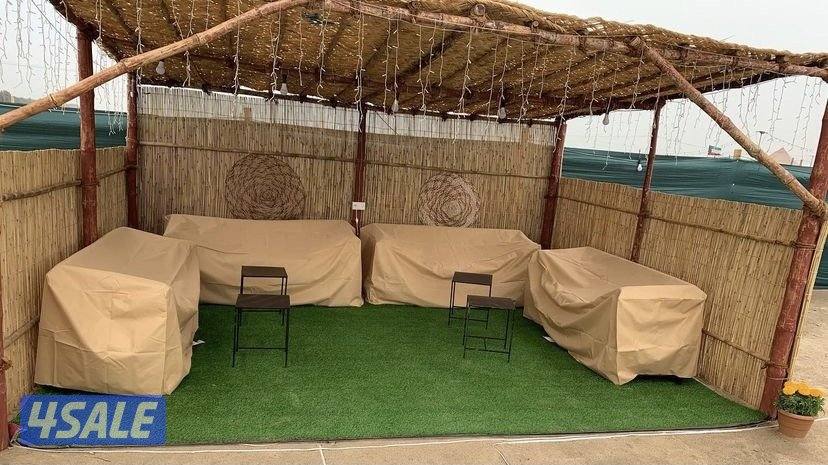 غطاء جلسات خارجية حماية من المطر والغبار والشمس2