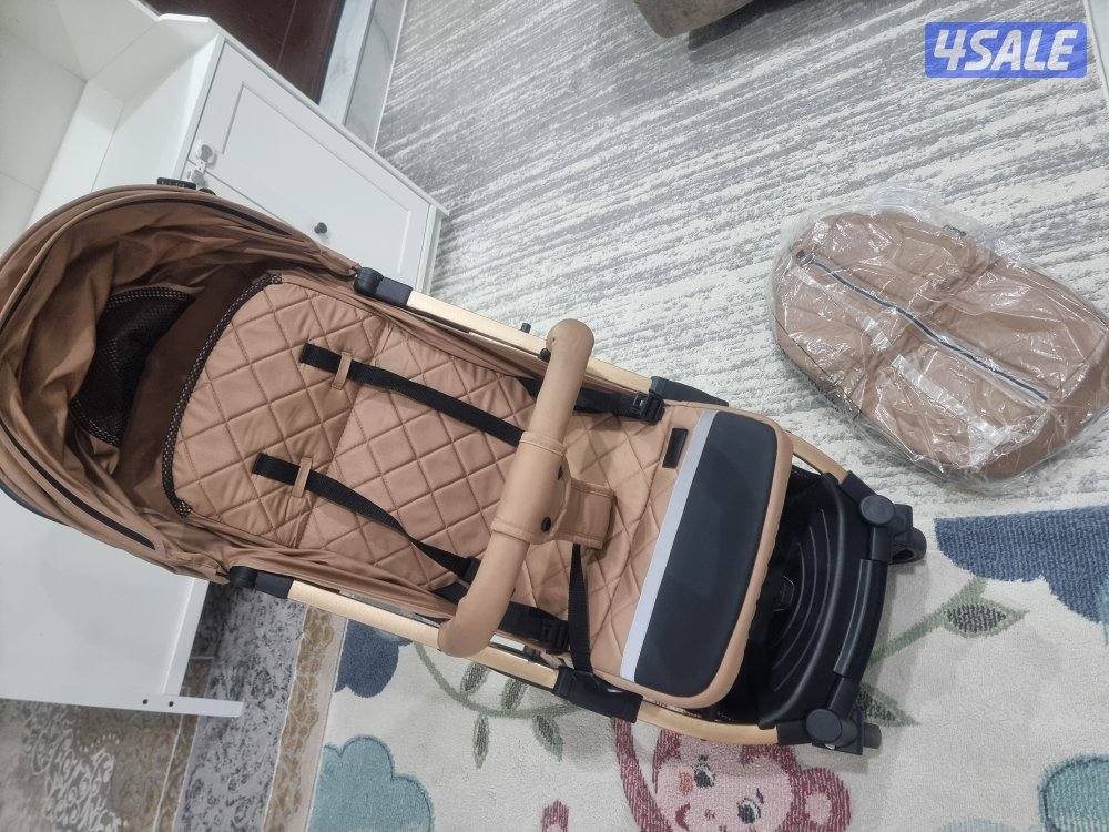 عربة أطفال kidilo أصلية، سعرها ٢٥ دينارًا. استخدمت لمدة شهر واحد فقط.1