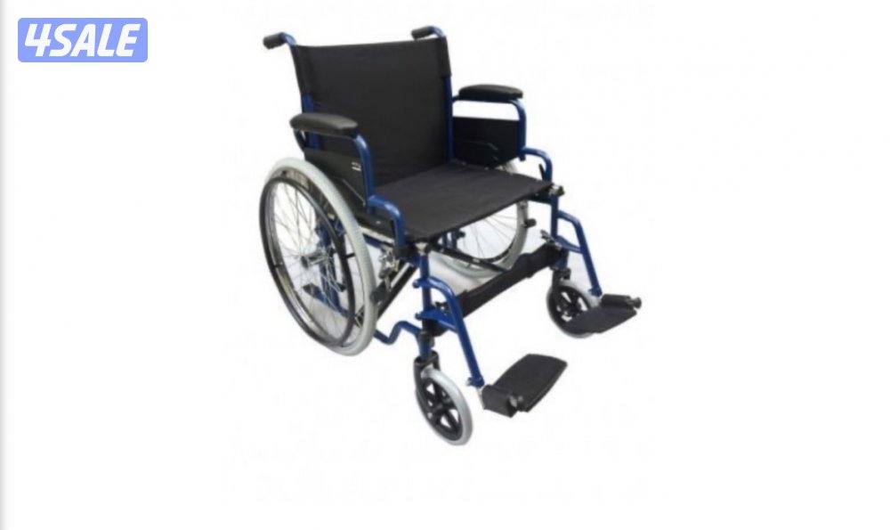 كرسي متحرك استيل عجلات 24 بوصه قبل كان 55 الحين 25 الكرسي نظيف وجديد0