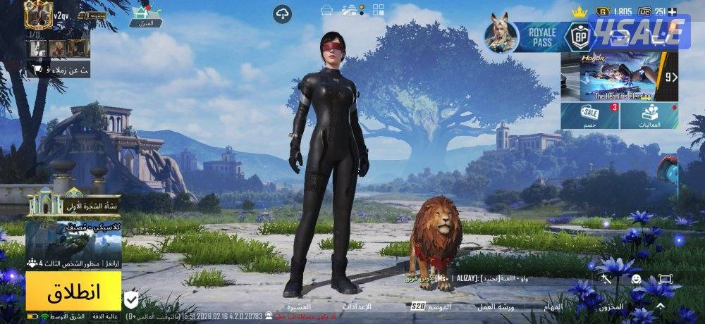 حساب ببجي بيعه سريعه0