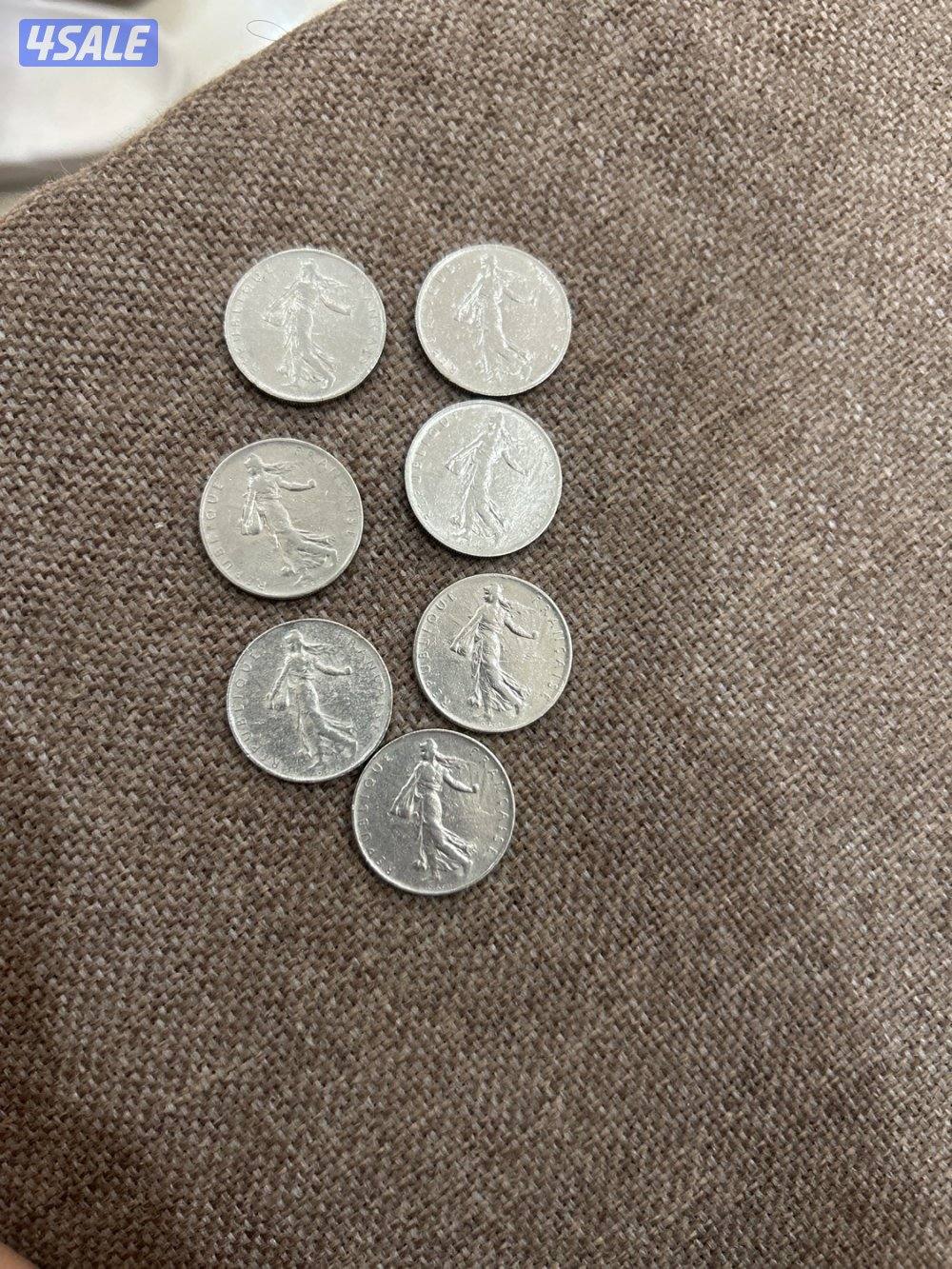 للبيع فرانك فرنسي 1960العدد ٤2